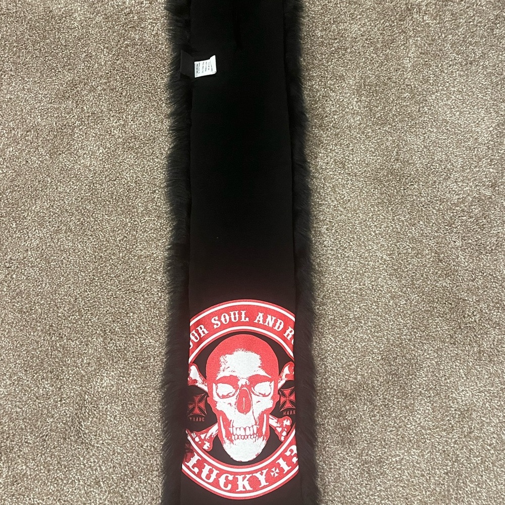 Lucky13 Vintage Soft pull through vintage scarf 
🌟Worn once 
L 37”
W 7”